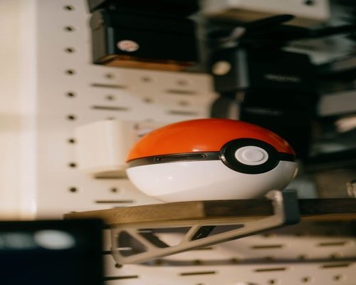 CROWN merchandise and gaming accessories display